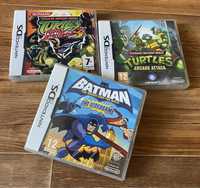 Nintendo DS: Spider-Man, Batman, Turtles, NFS, PES, Harry Potter