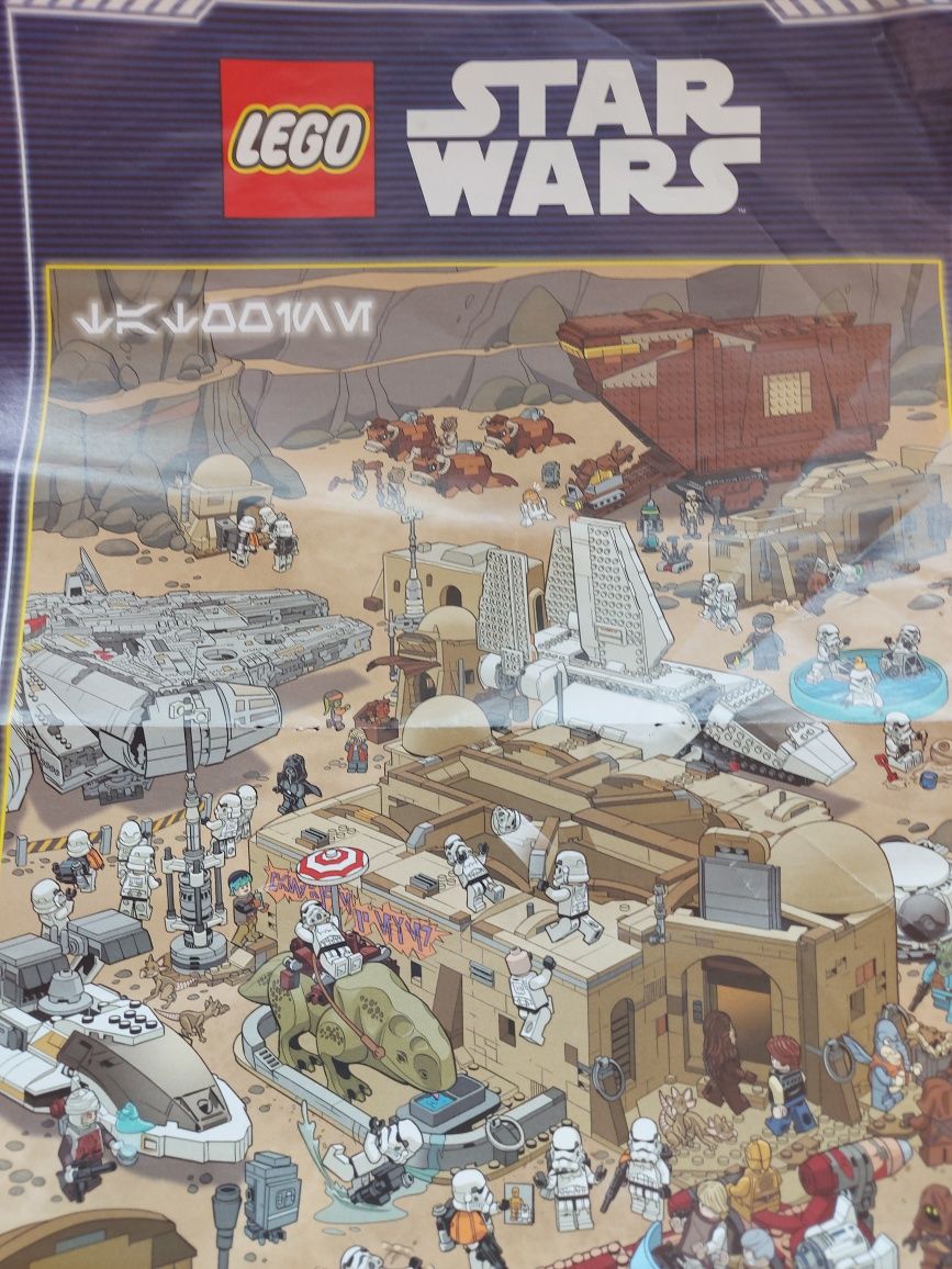 Plakat dwustronny Lego  STAR  WARS 2021rok