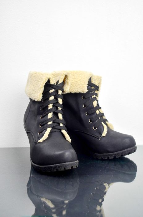 Черевики, ботильони на каблуку 37 р (23,5 см) платформі ботинки