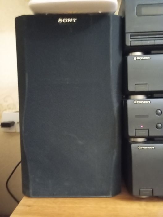 Музцентр pioneer c колонками sony