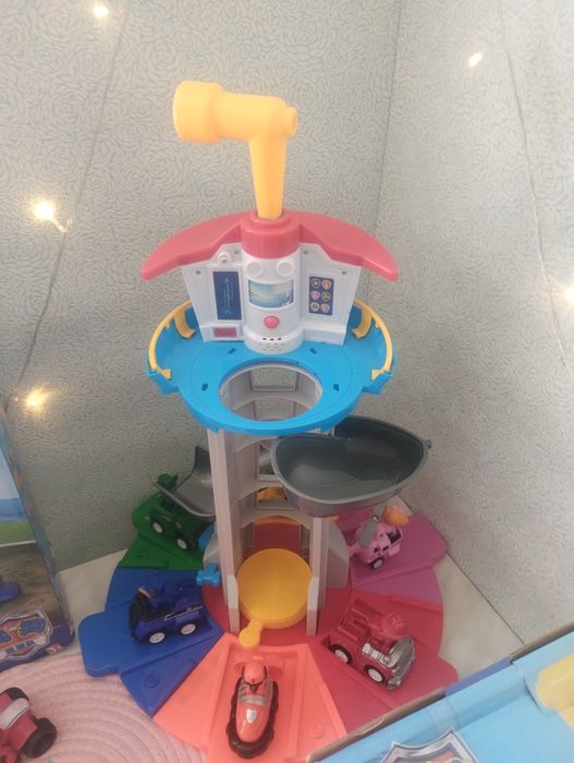 РОЗПРОДАЖ ! НОВІ Бази paw patrol набори з машинками щенячий патруль