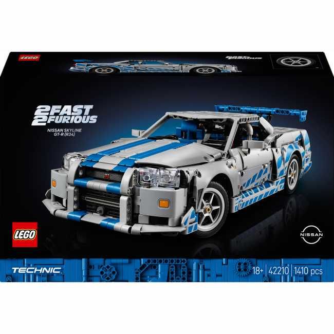 Конструктор LEGO Nissan Skyline GT-R (R34)