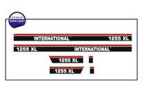 Naklejki traktor ciągnik 1255XL International Nalepki Naklejka Case