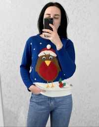 Новогодний свитер новорічний светр M 38 , 36