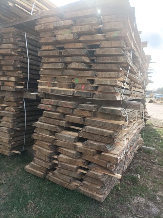 Tarcica dębowa deski dąb 50mm 30mm