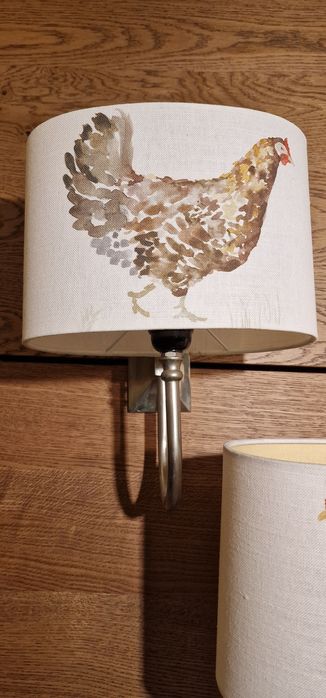 2 Candeeiros de Parede com inspiração Campestre