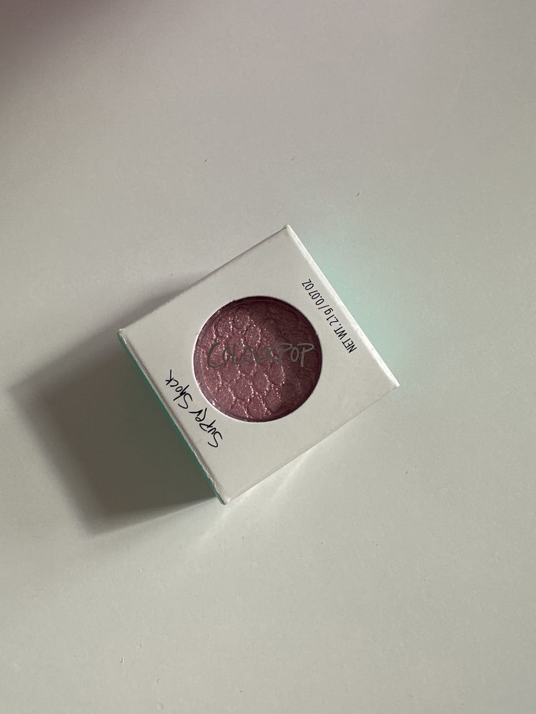 Colourpop bubbly cień brokat różowy