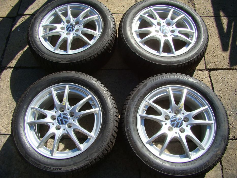 a504 5x112 VW Transporter Multivan Caravelle T4 Caddy 6,5jx16 opony zima 205/60