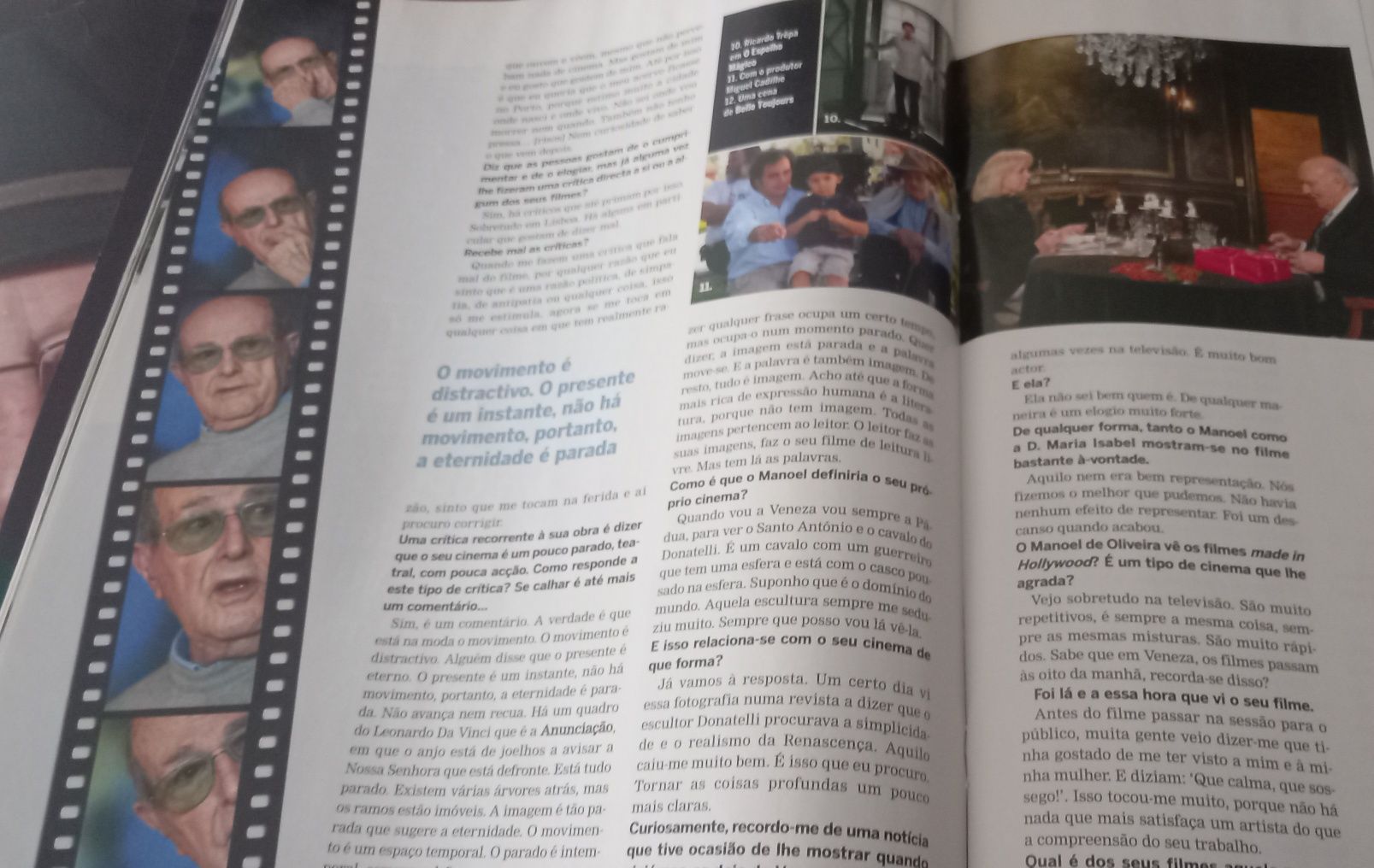 Manoel de Oliveira 99 anos em revista de 2007