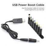 Кабель для питания Wi-Fi роутера от повербанка USB - DC 9/12V