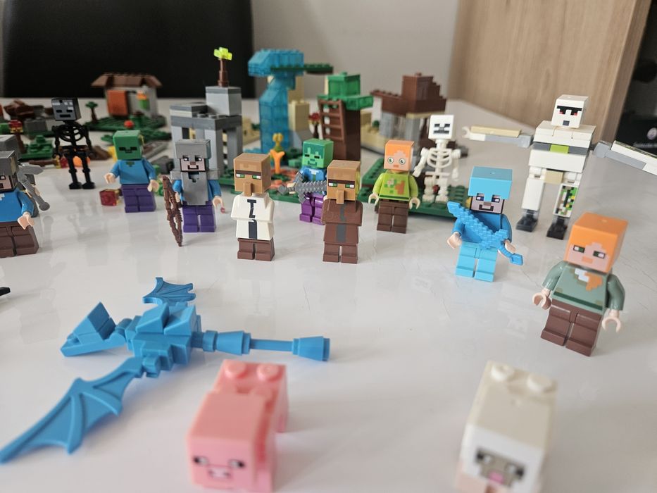 Klocki minecraft ludziki