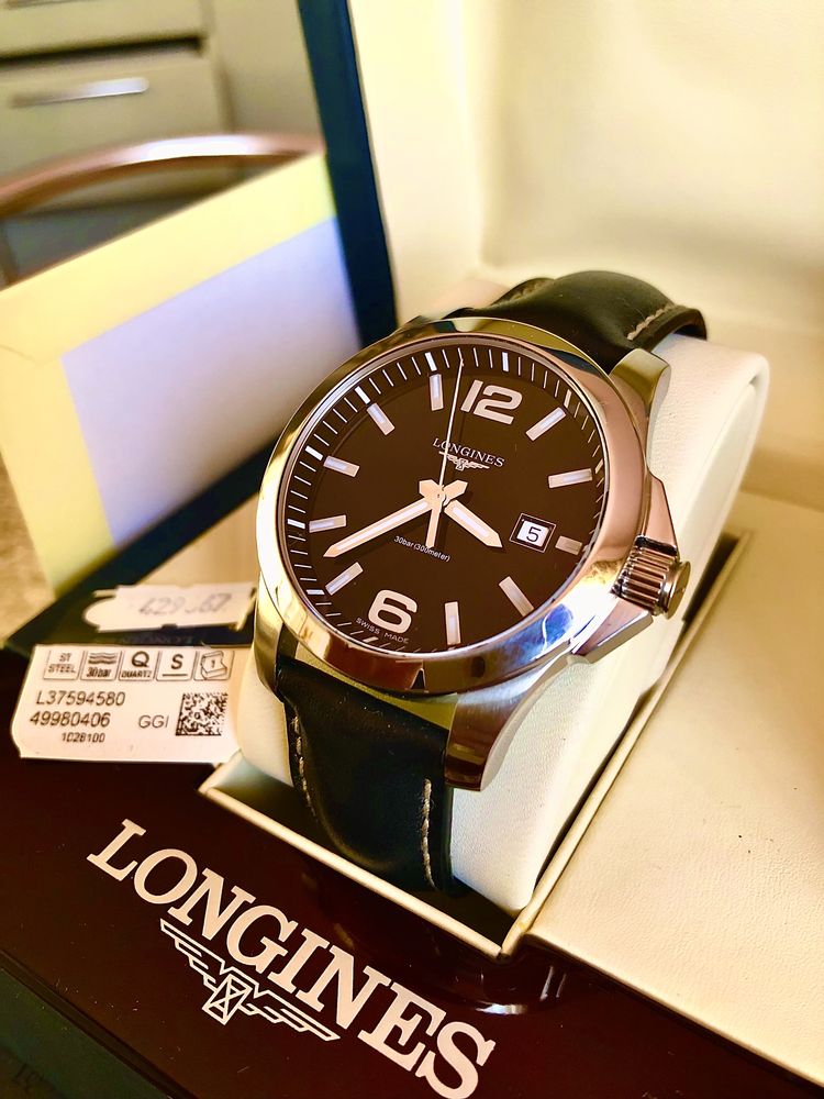 Швейцарские часы LONGINES Conquest Original.
