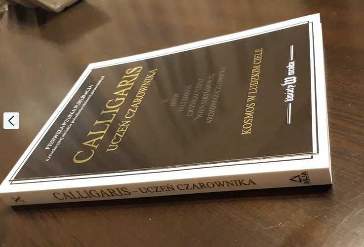 Giuseppe Calligaris Uczeń czarownika kosmos w ludzkim ciele