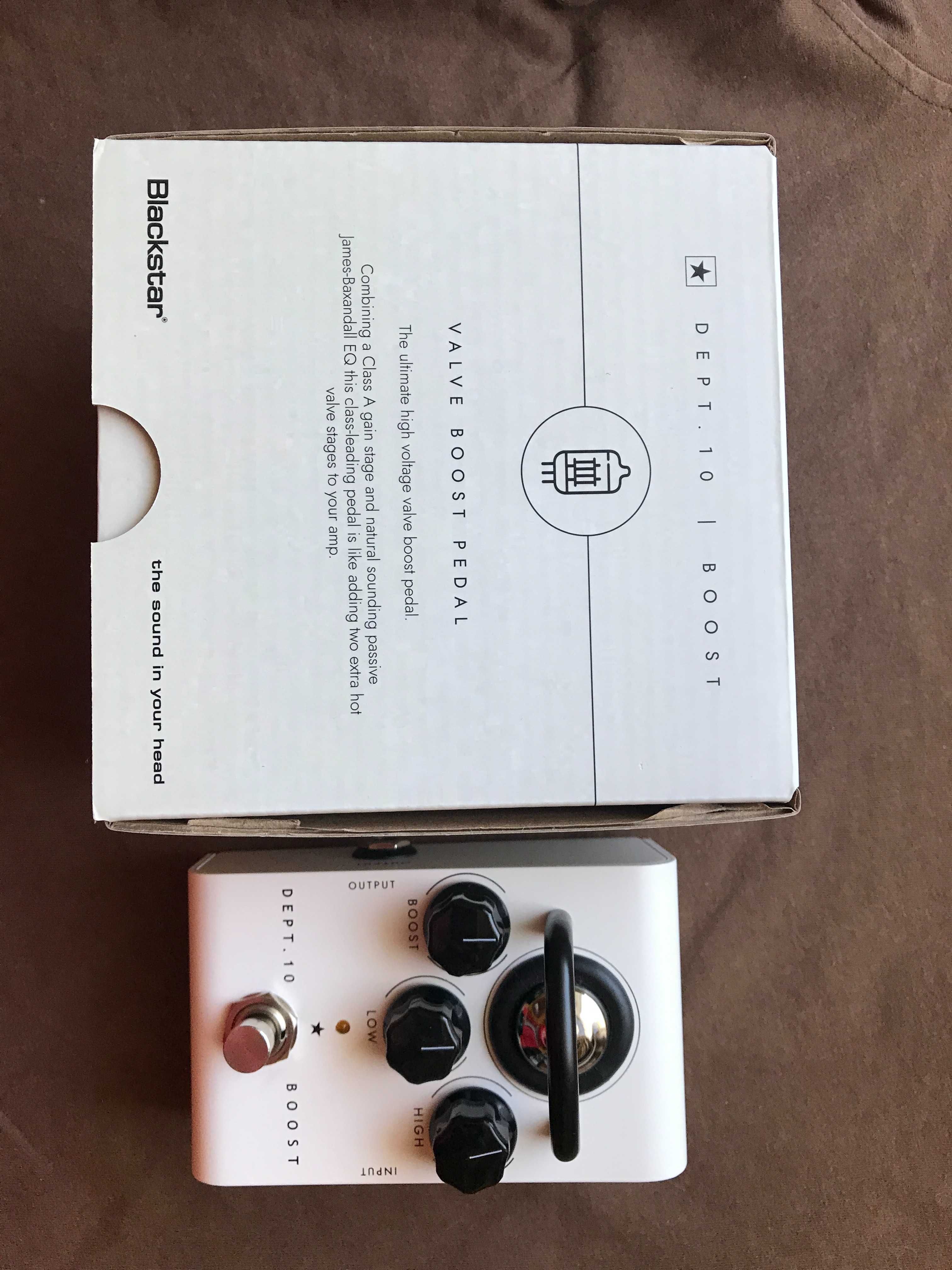 Efekt gitarowy, booster lampowy,  Blackstar Dept. 10 Boost