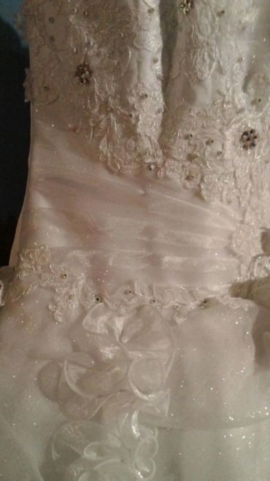 Свадебное платье 46р100