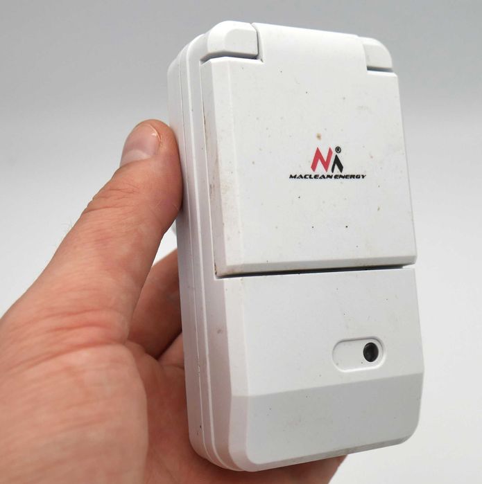 WŁĄCZNIK GNIAZDKO SIECIOWE na pilot wodoodporne IP44 Maclean MCE158