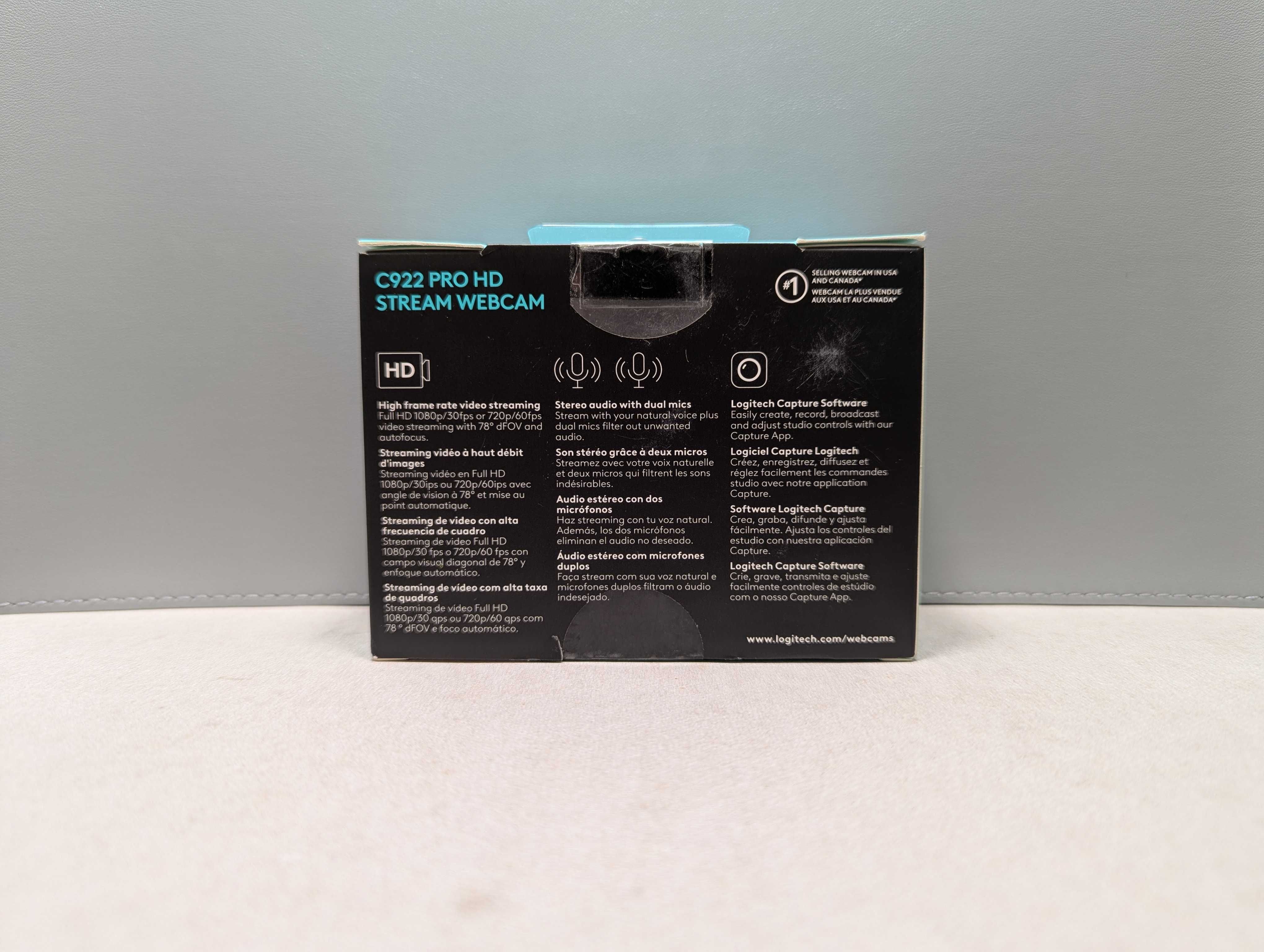 Веб камера Logitech C922 PRO STREAM WEBCAM з тріподом