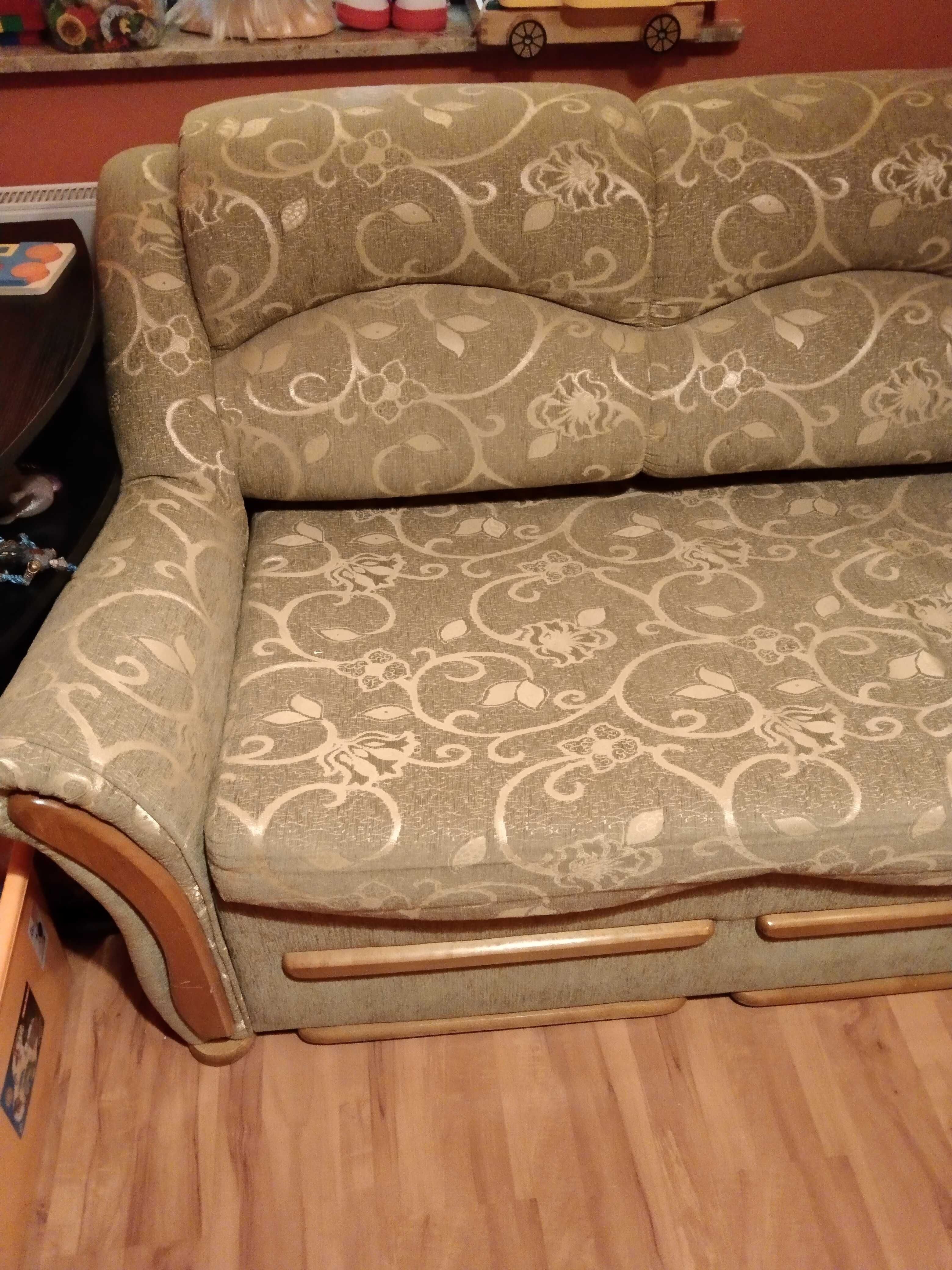 Sofa dwuosobowa, rozkładana