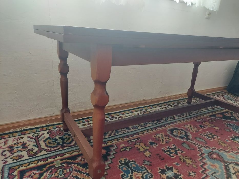 Ława rozkładana drewniana