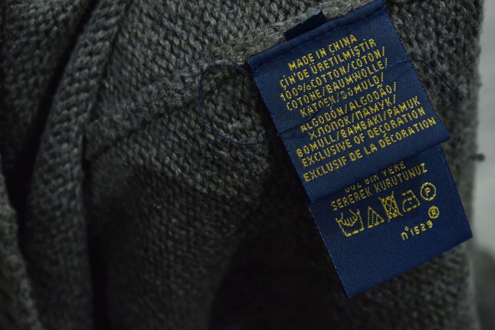 Polo Ralph Lauren Bawełniany Sweter Męski Pullover L