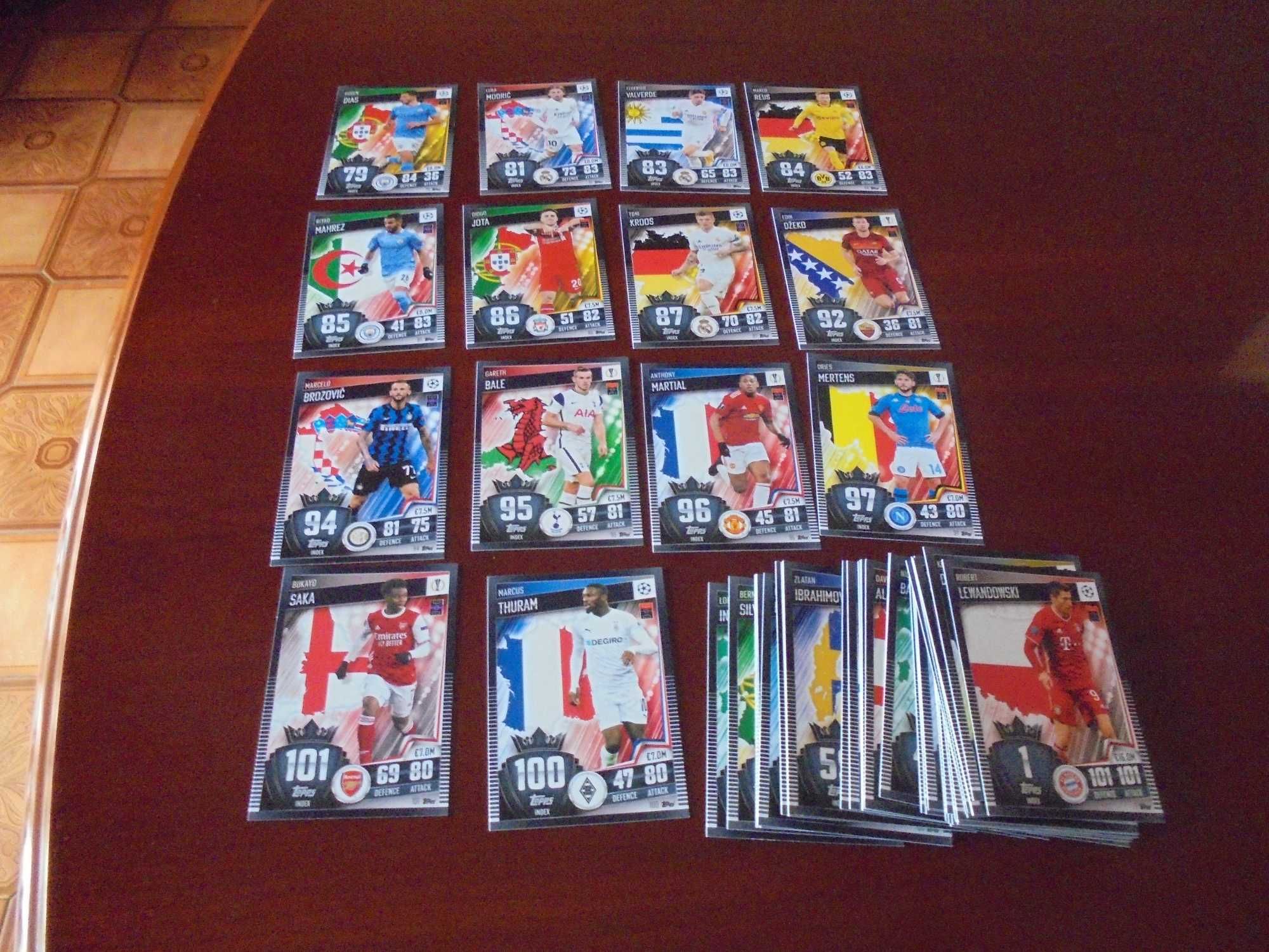 Cards Match Attax 2020/21