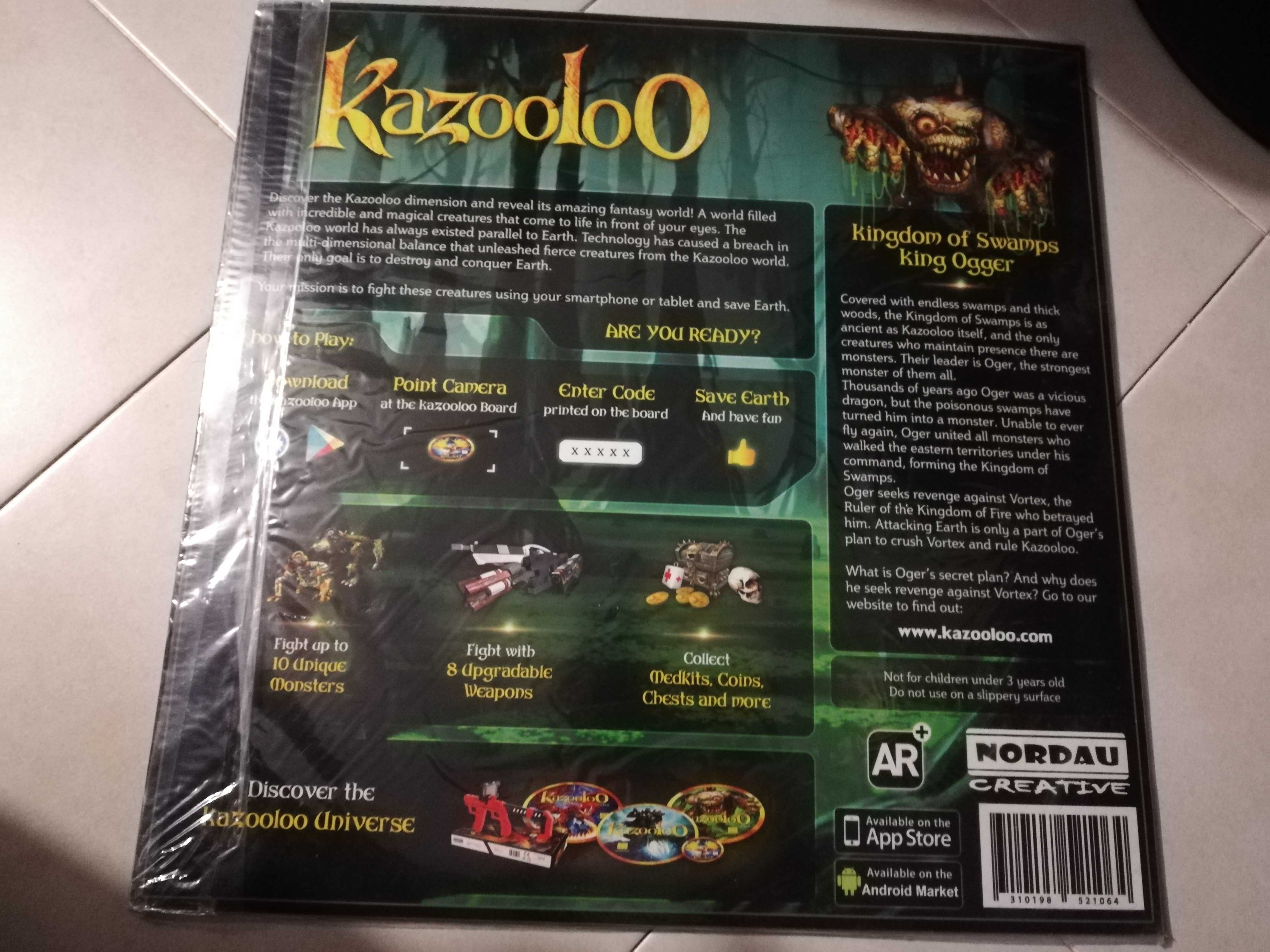 Kazooloo Jogo Realidade Aumentada - Vários preços, leia o anuncio todo