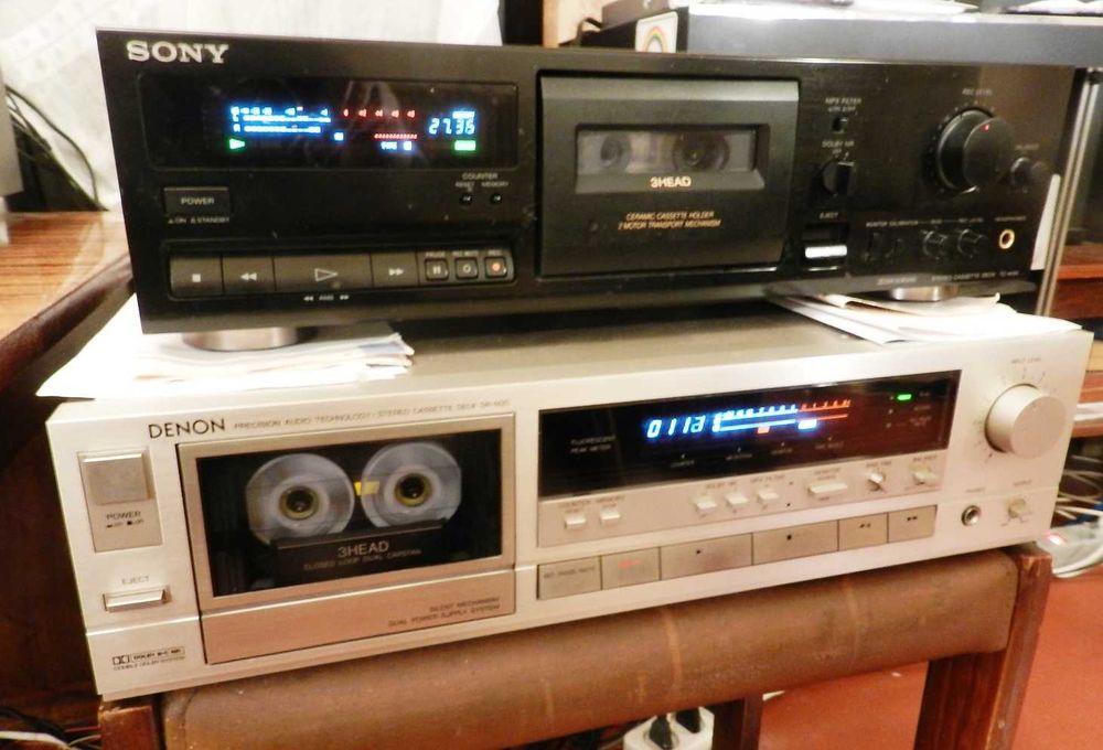 Sony TC-K 415 , Denon DR-M 20