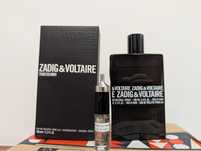 Zadig Voltaire This Is Him EDT 100 ml + atomizer 5ml (oryginał)
