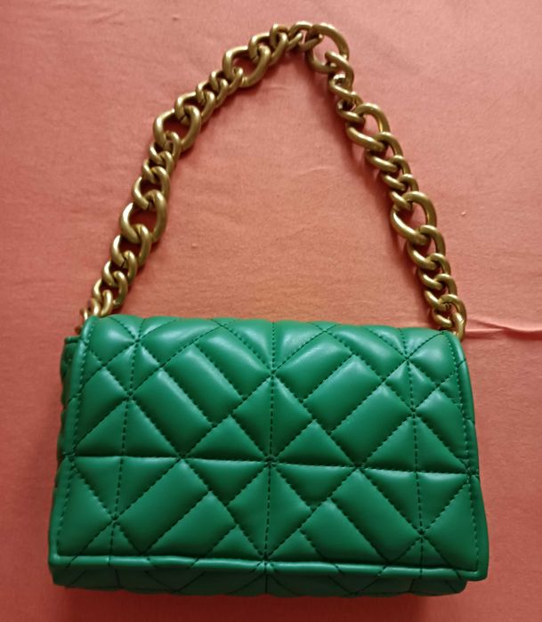 Torebka zielona marki Zara