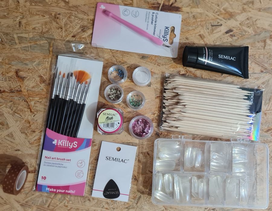 Zestaw hybrydowy lampa UV z wyposażeniem