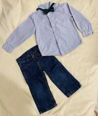 Дитяча сорочка з метеликом+ джинси