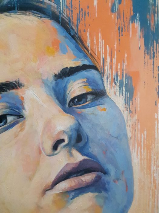 Картина, інтер'єрна, портрет, абстракція