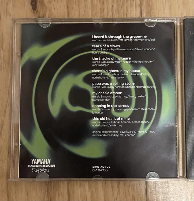 Yamaha Motown Gold Yamaha Song Data Library dyskietka 1,44