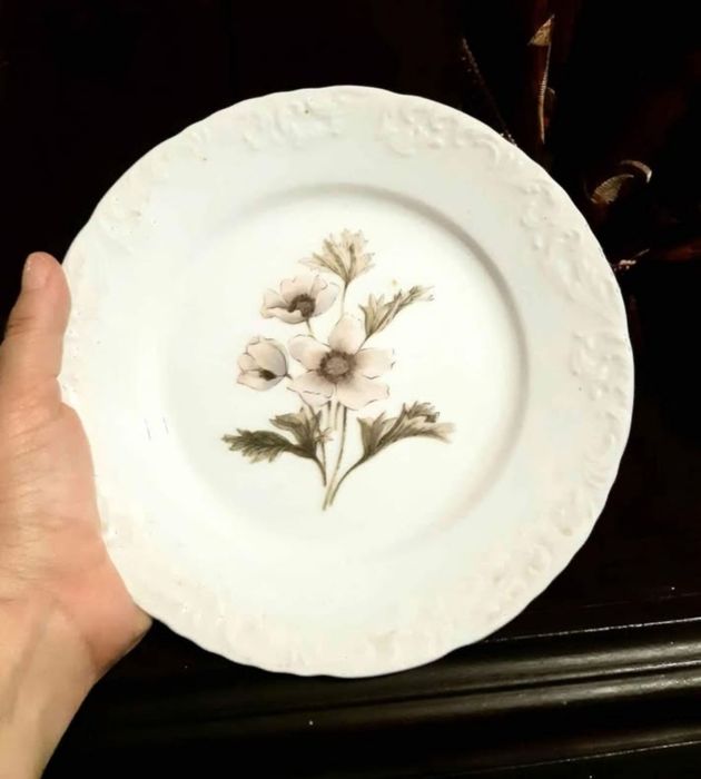 2 pratos spal com motivos florais
Para desocupar