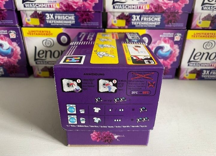 Lenor 150 sztuk kapsułki do prania kolorów z Niemiec PROMOCJA