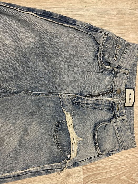 Джинси прямі , зі вставкою