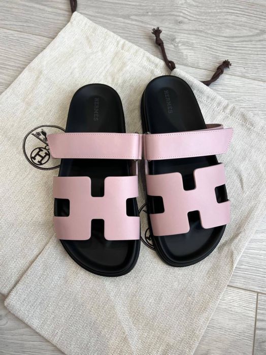 Шлепки Hermes 40 р (маломерят на 39)