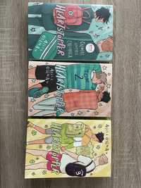 Heartstopper 1-3 książki komiksy LGBT+ 12+ lat