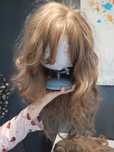 peruka damska naturalny blond wig cosplay
