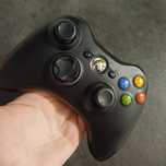 Pad do Xbox 360 czarny, oryginalny