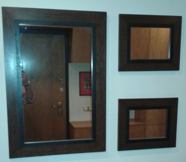 Espelhos de parede - Conjunto de três