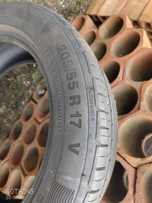 Pneus continental premium 205/55/R17 como novos
