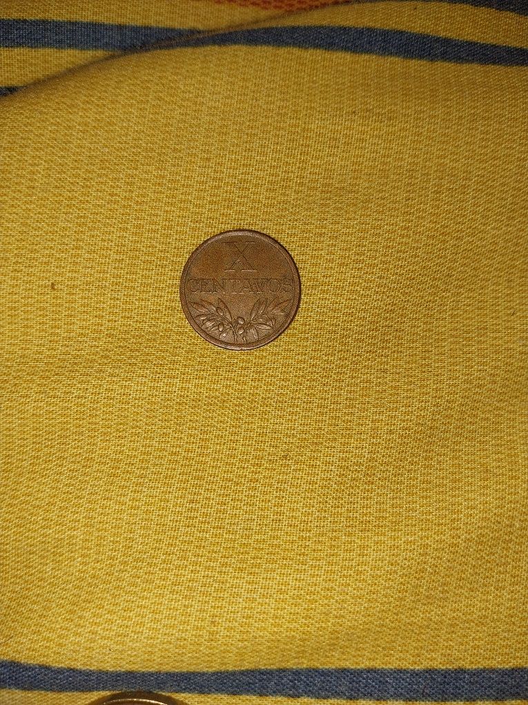 Moeda de X centavos 1944, 51, 55, 57, 59 a 68 Portugal