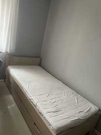 łóżko z drewna sosnowego 90x200