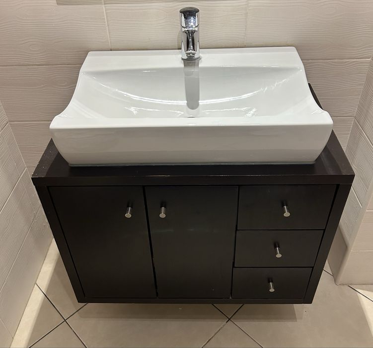 Movel + lavatorio + espelho WC