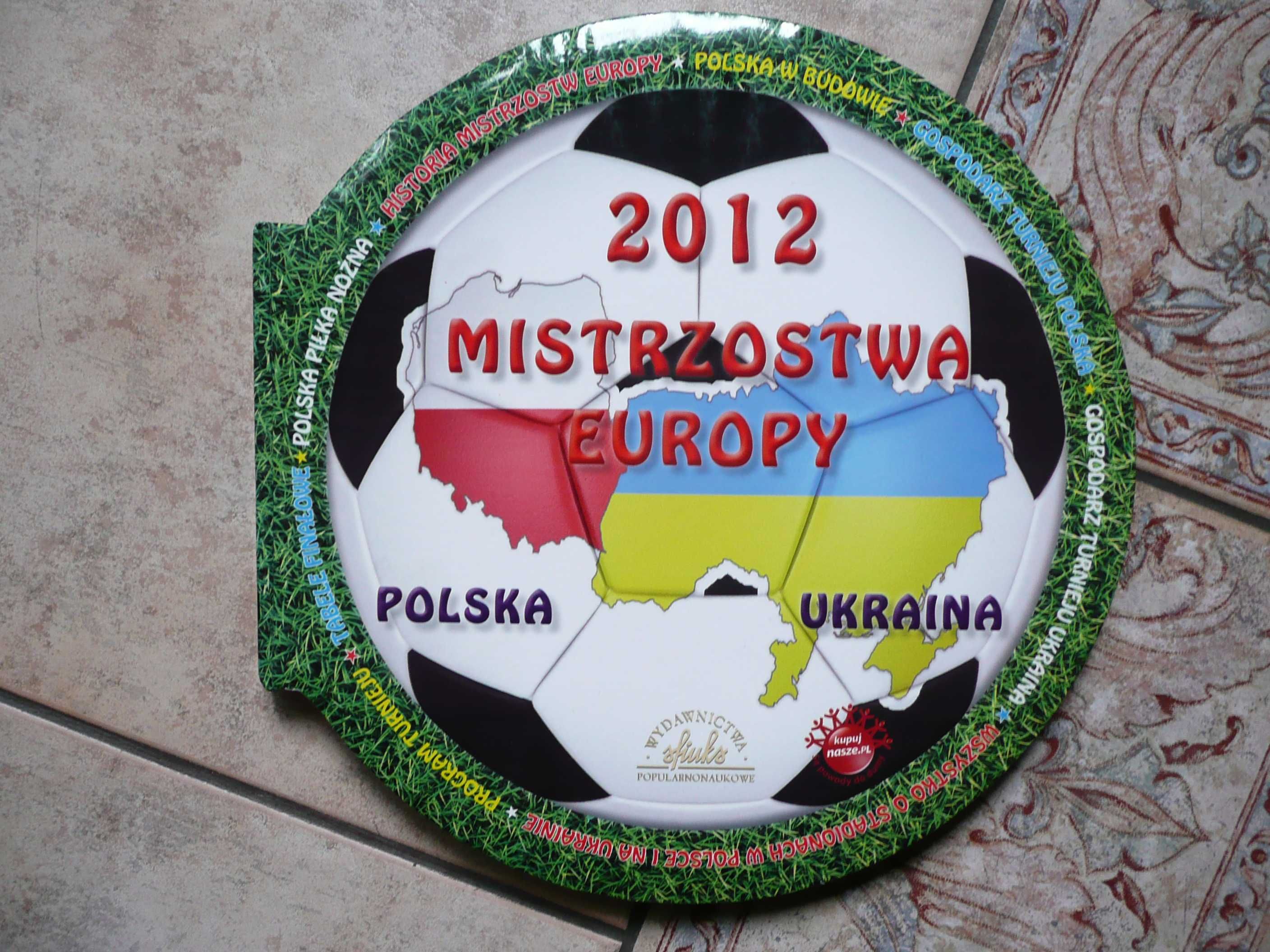 mistrzostwa europy 2012 polska ukraina książka folder