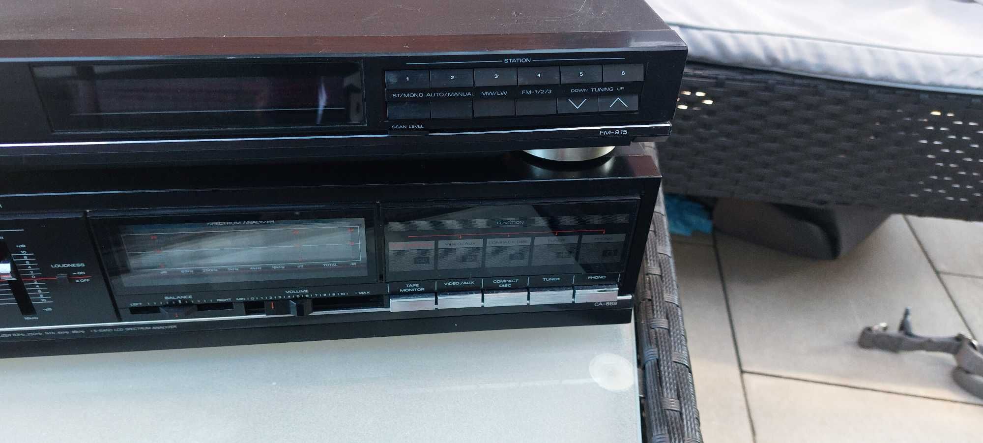 Wzmacniacz FISHER STUDIO STANDARD CA-869 + fm-915
