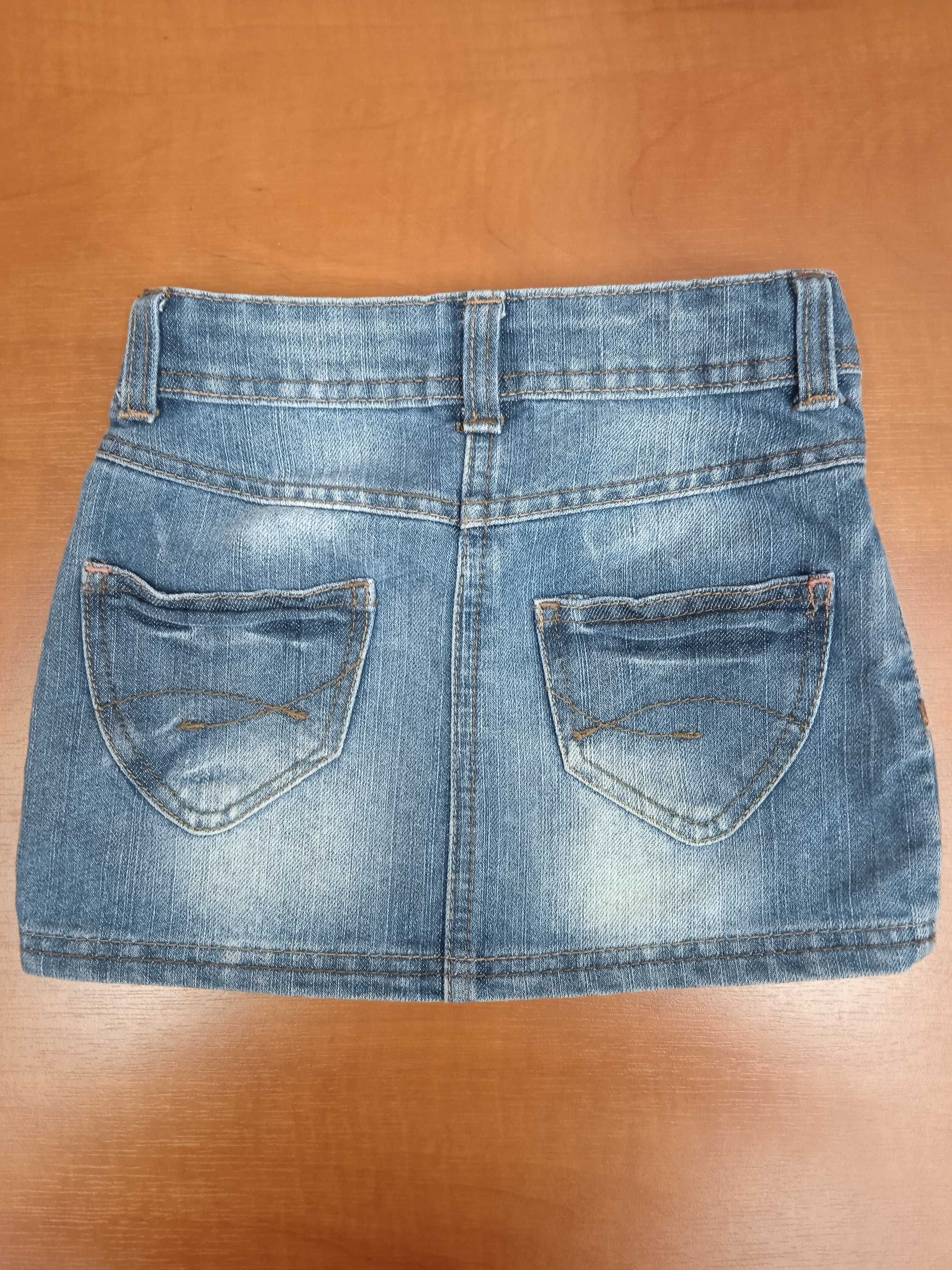 Next spódnica dziecięca jeans r. 98