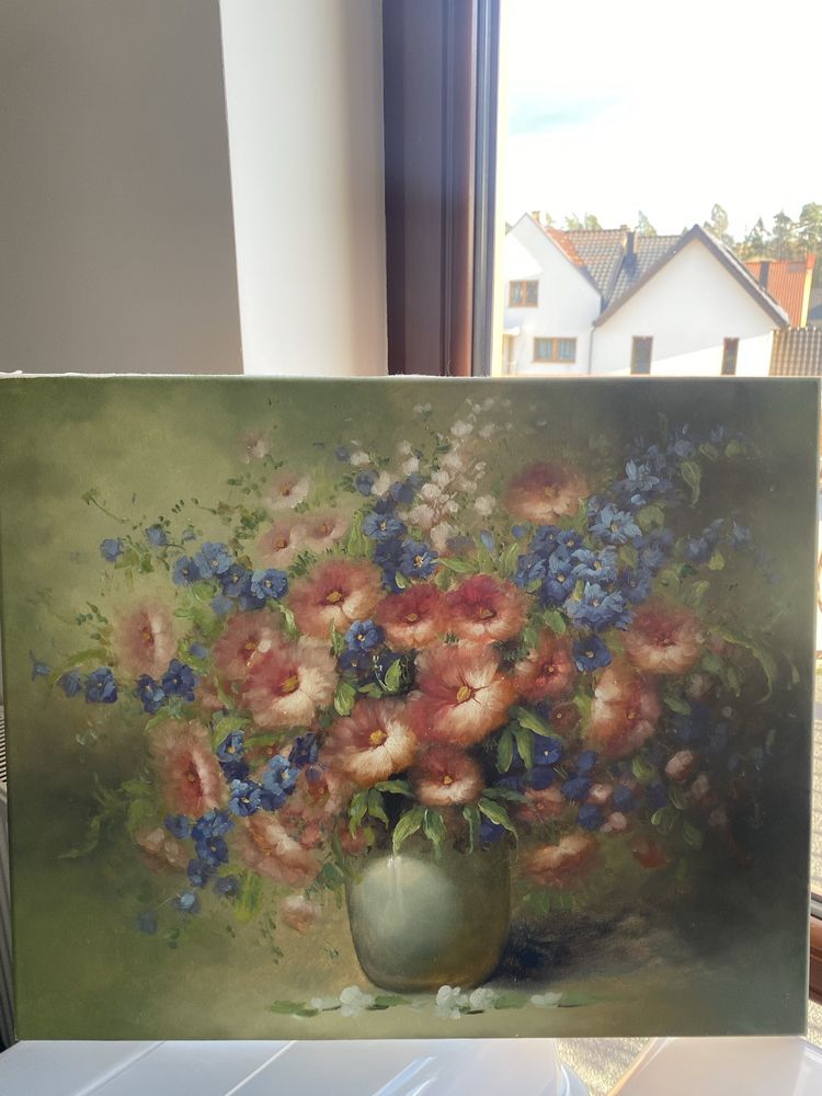 Obraz olejny martwa natura