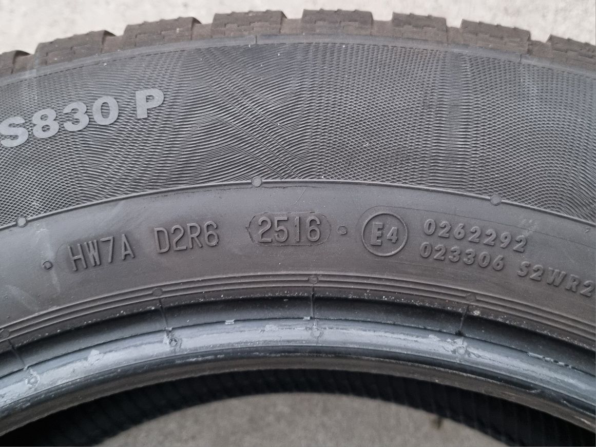 Opony używane ZIMOWE 235/55/17 Continental BdbStan 650zł/4szt.